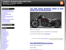 Tablet Screenshot of motorbikesgallery.com